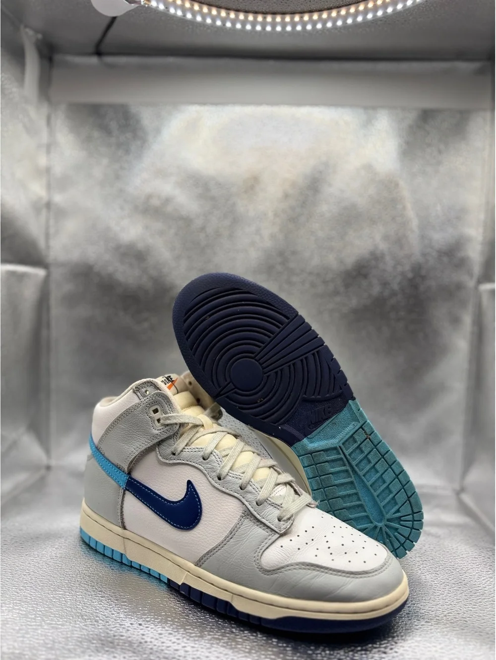 Nike dunk high SE split Baltic blue